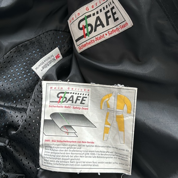 Hein Gericke leather motorcycle jacket 44 vintage? - Picture 14 of 16